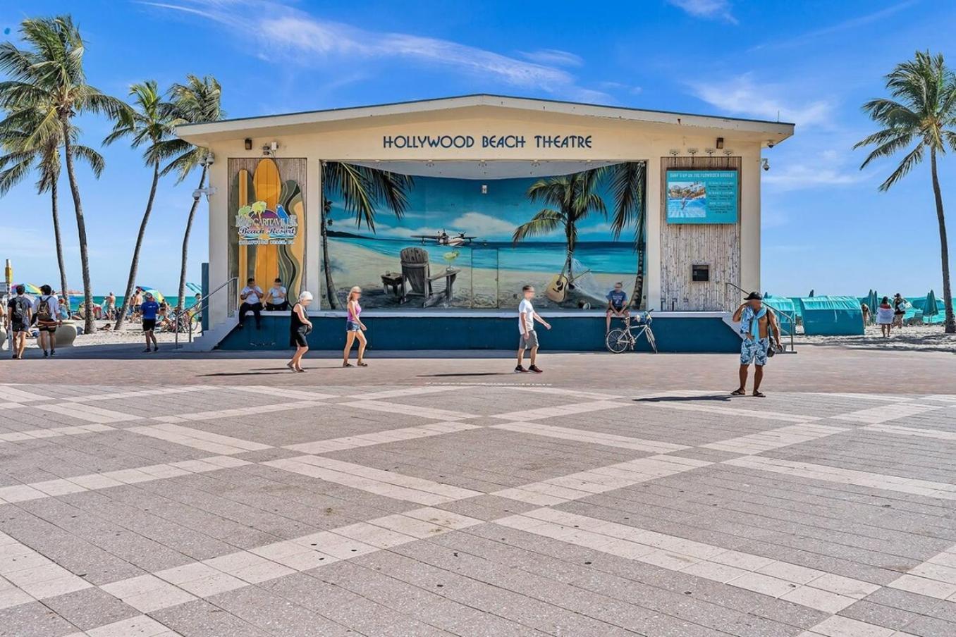 New 2 Bed Studio Close To Beach & Casino Ha04 هوليوود المظهر الخارجي الصورة